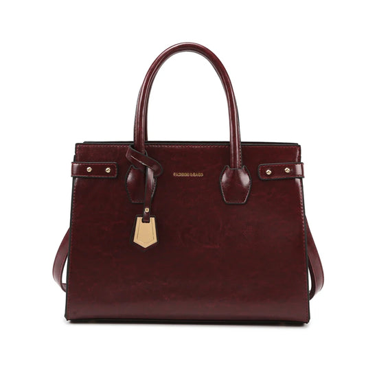 leather tote bag